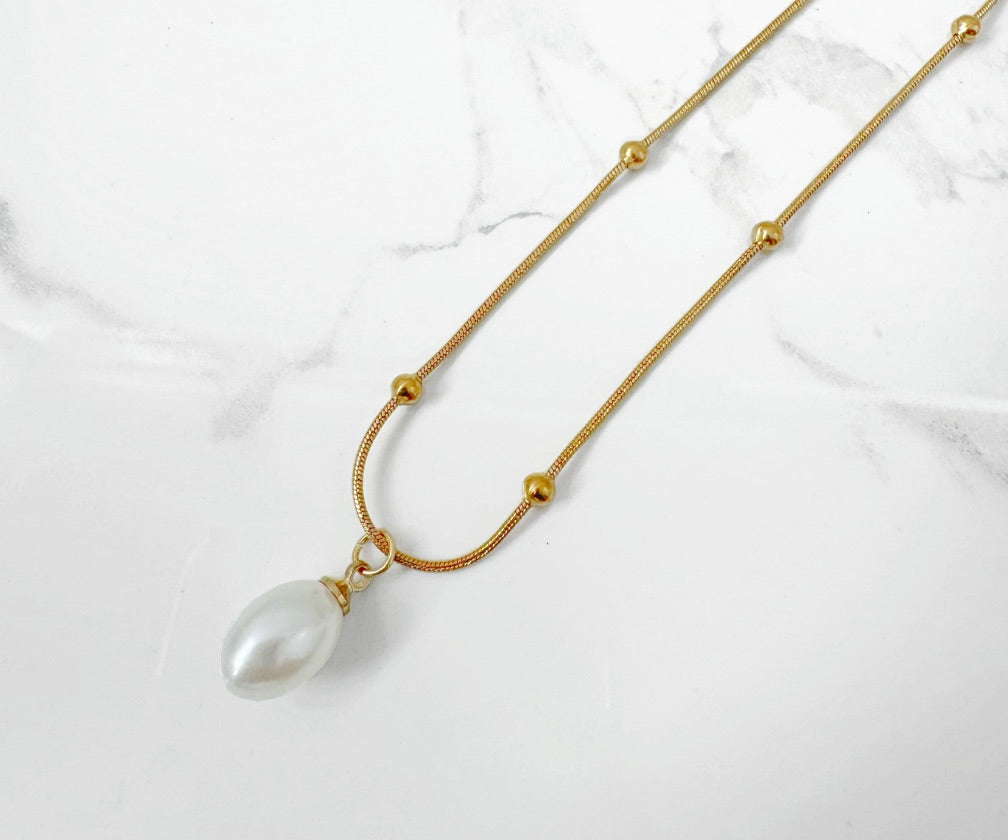 Collar Perla Colgante