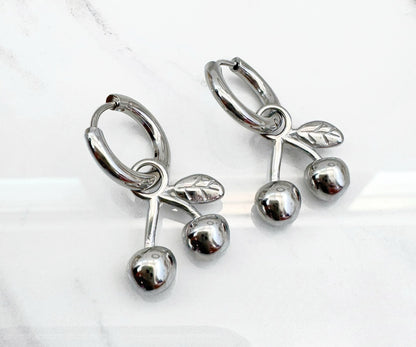 Aretes Cereza