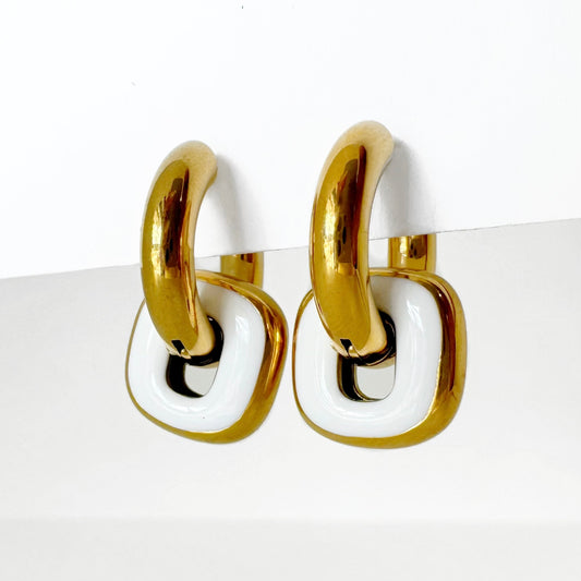 Aretes Ivory