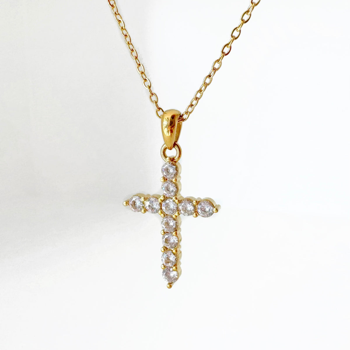 Collar Cruz Zirconias