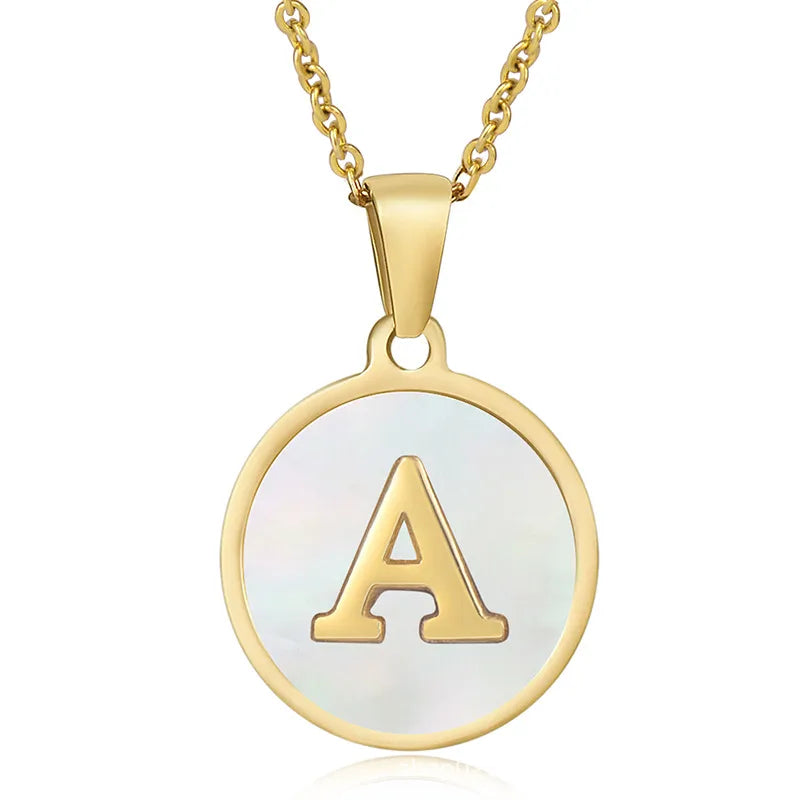 Collar Inicial Madre Perla
