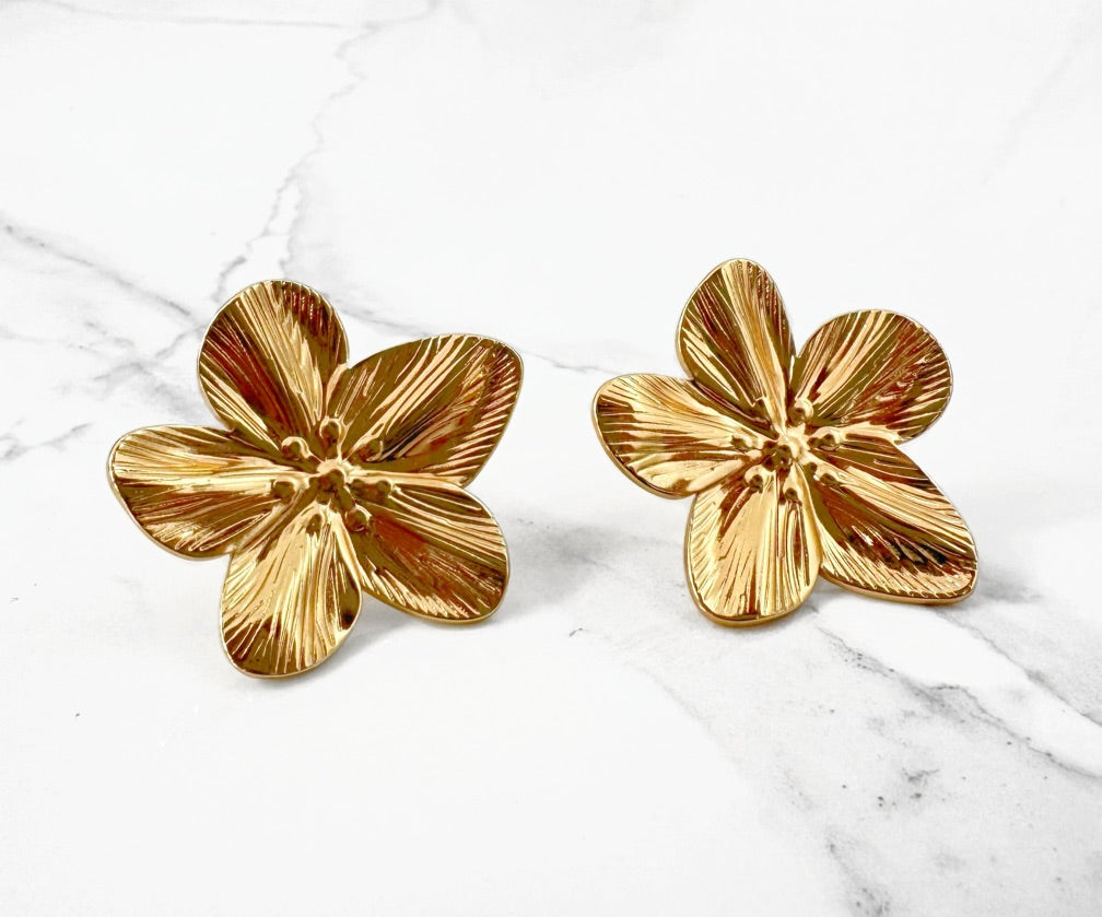 Aretes Flor