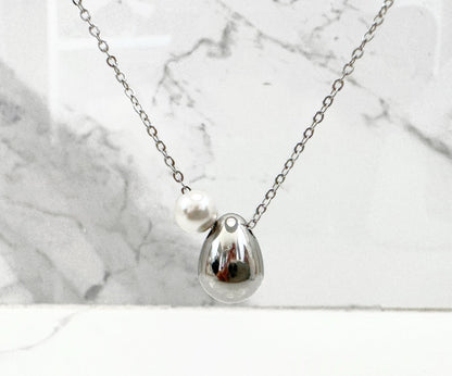 Collar Perla y Gota