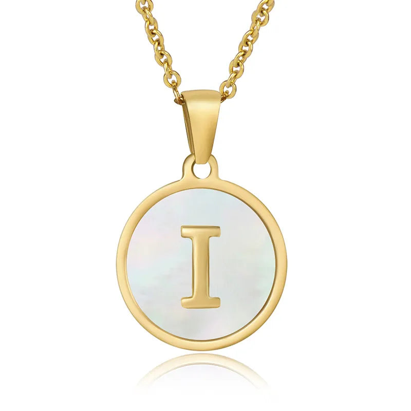 Collar Inicial Madre Perla