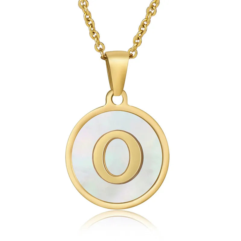 Collar Inicial Madre Perla