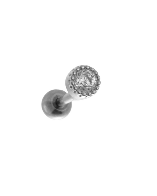 Piercing Zirconia Solitaria